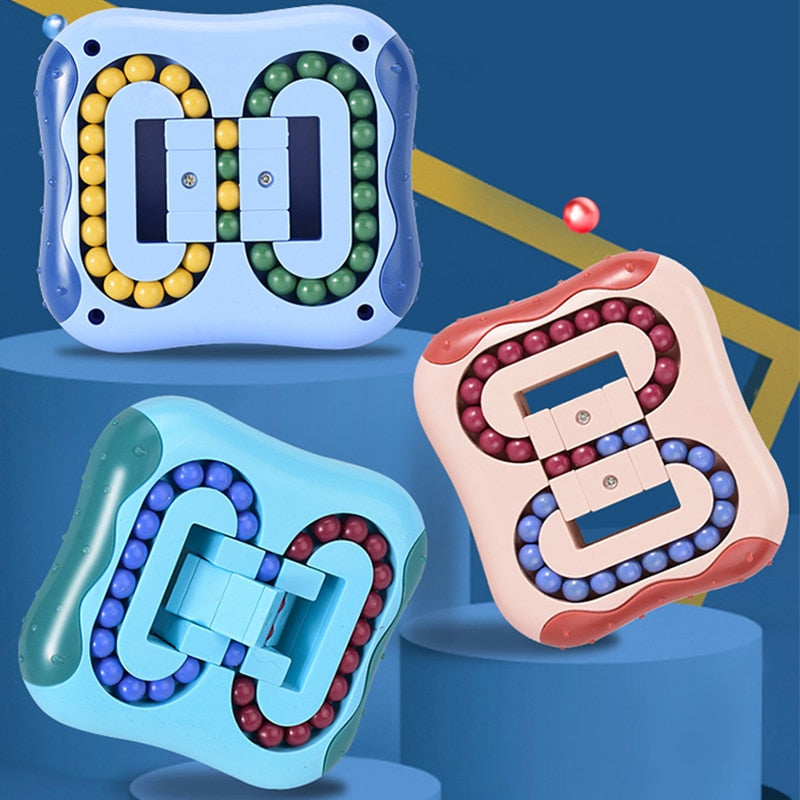 Rotating Magic Beans Cube Antistress Fingertip Fidget Toys