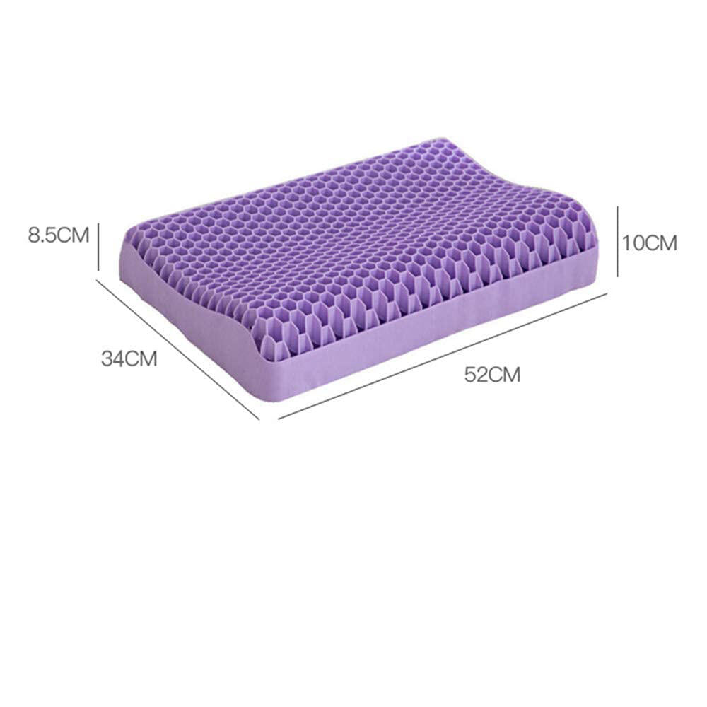 Almohada Cervical de Panal 3D Confort Anti-Dolores de Cuello