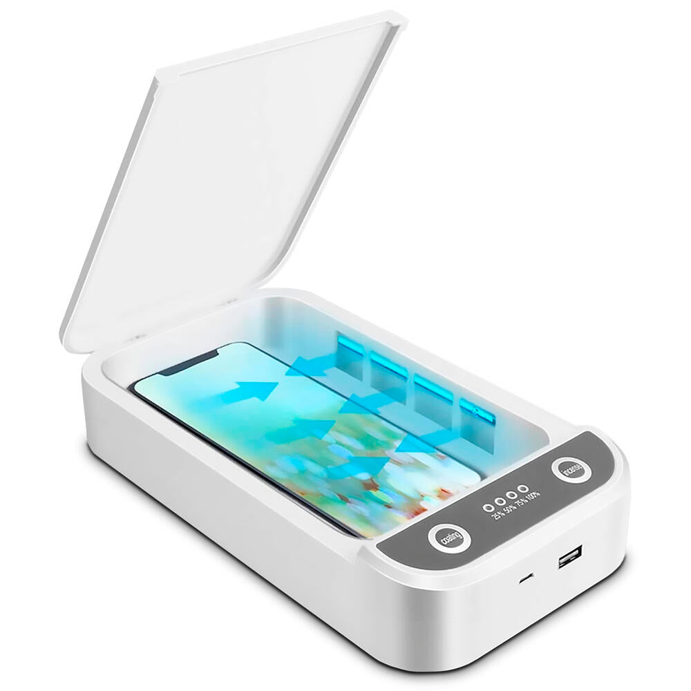 Esterilizador UV Portátil Desinfecta 99,99% Bacterias Y Germenes